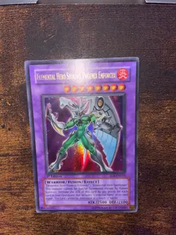Elemental Hero Shining Phoenix Enforcer - EOJ-EN033 - 1st Edition - Ultra - LP - Image 3