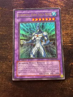 Elemental Hero Aqua Neos - POTD-EN031 - 1st Edition - Ultra Rare - VLP - Image 1