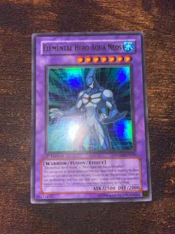 Elemental Hero Aqua Neos - POTD-EN031 - 1st Edition - Ultra Rare - VLP - Image 2