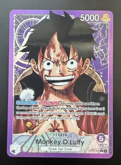 OP05-060 Monkey.D.Luffy Alternative Alt Art Leader English - Image 1