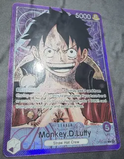OP05-060 Monkey.D.Luffy Alternative Alt Art Leader English - Image 4