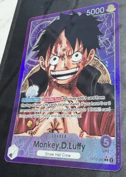 OP05-060 Monkey.D.Luffy Alternative Alt Art Leader English - Image 5