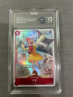 TAG 10 Uta OP09-002 Emperors in the New World Alt Art Foil Japanese 2024 - Image 1