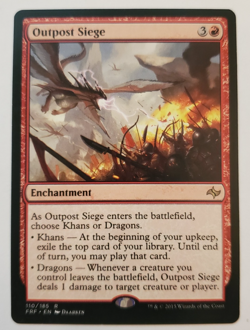 1x Outpost Siege Fate Reforged MTG Magic the Gathering NM - Image 1
