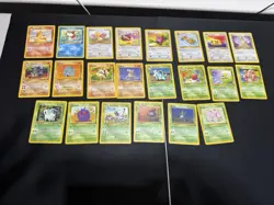 22 Vintage Pokemon Card Lot (Qty) | WOTC 1999–2004 | Jungle | LP - Image 1