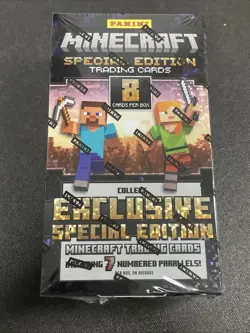 Panini 2025 Minecraft Special Edition Trading Cards Box Exclusive Parallels - Image 1