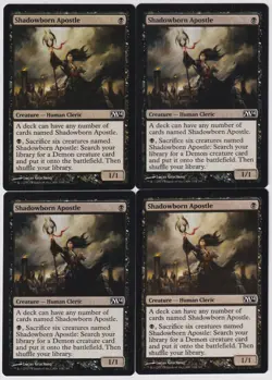 MTG 4X Shadowborn Apostle X4 Core Set 2014 (M14) Magic - LP - Image 1