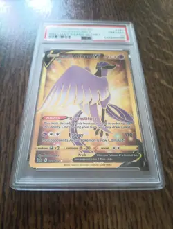 Pokemon TCG Galarian Articuno v Card Brilliant Stars Series 181/172 PSA 10 - Image 3