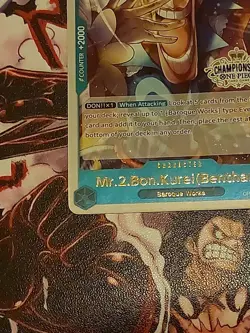 Mr 2 Bon Kurei (Bentham) Store Championship OP01-084 One Piece Card English - Image 3