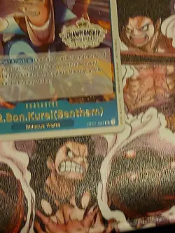 Mr 2 Bon Kurei (Bentham) Store Championship OP01-084 One Piece Card English - Image 4