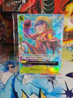 One Piece - Monkey D. Luffy - Sealed Promo Card OP07-109 - Image 1