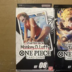 One Piece Card Game English Starter Deck ST-08, & ST-14 Lot Of 2 Decks - Image 2