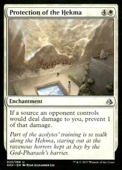 Protection of the Hekma 023/269 Amonkhet MTG Magic the Gathering card - Image 1