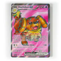 Pokemon - Dachsbun ex - 160/142 - SV Stellar Crown - Full Art Card - Image 1