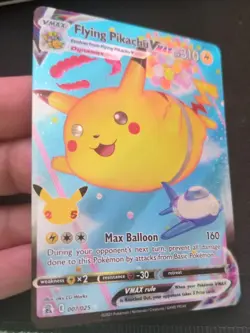 Pokemon TCG Pikachu Flying Pikachu VMAX Card 007/025 - Image 3
