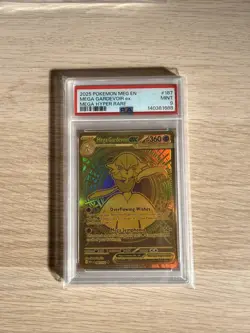 Pokemon TCG Mega Gardevoir ex Mega Hyper Rare Holo PSA 9 Card 187 (2025) - Image 1