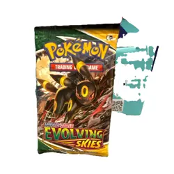 Pokemon Evolving Skies Booster Pack 10 Cards English TCG Nintendo - Image 1