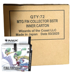 MTG FINAL FANTASY - Collector Booster Case 6 Display Box Magic The Gathering - Image 1