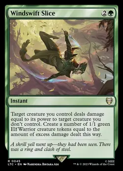 MTG Windswift Slice [LTC] #45 - Image 1
