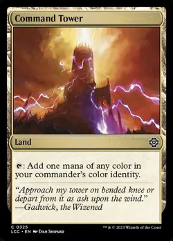MTG Command Tower [LCC] #325 - Image 1