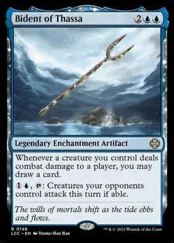 MTG Bident of Thassa [LCC] #146 - Image 1
