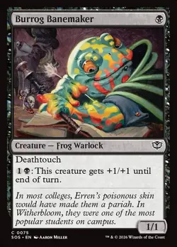MTG Burrog Banemaker [SOS] #75 - Image 1