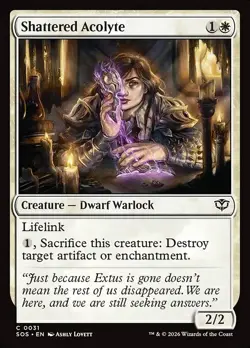 MTG Shattered Acolyte [SOS] #31 - Image 1