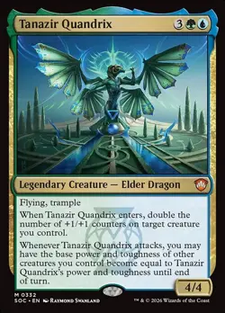 MTG Tanazir Quandrix [SOC] #332 - Image 1