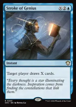 MTG Stroke of Genius [SOC] #203 - Image 1