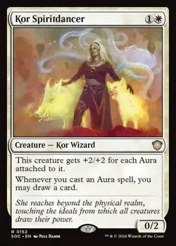 MTG Kor Spiritdancer [SOC] #152 - Image 1
