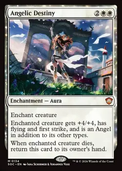 MTG Angelic Destiny [SOC] #134 - Image 1