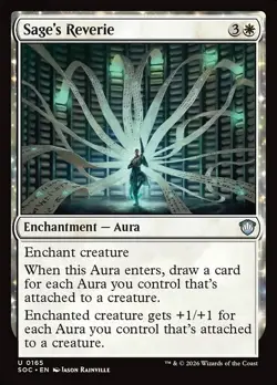 MTG Sage's Reverie [SOC] #165 - Image 1