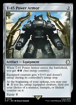 MTG T-45 Power Armor [PIP] #145 - Image 1