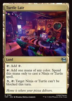 MTG Turtle Lair [TMT] #190 - Image 1