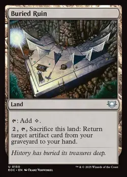 MTG Buried Ruin [EOC] #150 - Image 1
