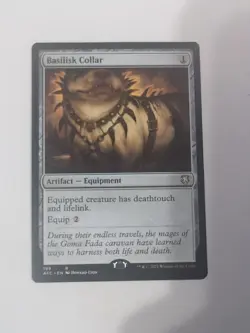 Basilisk Collar R MTG Commander Adventures in the Forgotten Realms Engl - Image 1