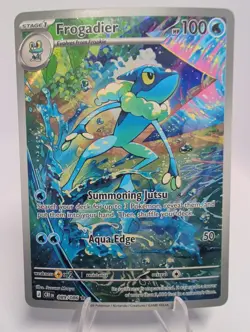Frogadier 089/086 Illustration Rare Chaos Rising Pokemon TCG NM - Image 1
