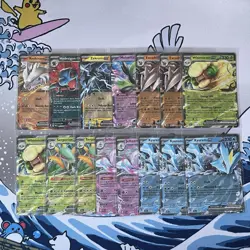 Pokemon TCG Black Bolt White Flare EX Rare X15 Pokemon Cards Bundle - Image 2
