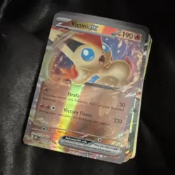 Pokemon TCG Holo Full Art Lot EX GX: Victini ex, Magnezone ex, Lycanroc GX - Image 1