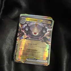 Pokemon TCG Holo Full Art Lot EX GX: Victini ex, Magnezone ex, Lycanroc GX - Image 2