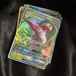 Pokemon TCG Holo Full Art Lot EX GX: Victini ex, Magnezone ex, Lycanroc GX - Image 5
