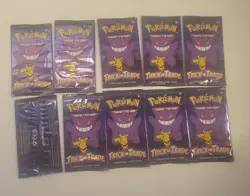 Pokemon TCG Halloween Trick or Trade Booster Bundle Lot Of 10 Packs - Image 3