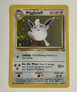 The Pokemon Company Wigglytuff 19/130 Base Set 2 Holo Rare 80HP Pokemon Card - Image 1