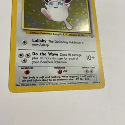 The Pokemon Company Wigglytuff 19/130 Base Set 2 Holo Rare 80HP Pokemon Card - Image 3