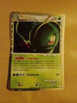 Pokemon TCG Meganium Prime Heartgold Soulsilver Holo Card 109/123 Prime Rare - Image 2