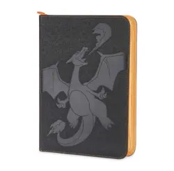 Pokemon TCG Scorching Charizard Premium Zip Binder Pokemon Center New Sealed - Image 1