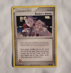 The Pokemon Company Rocket's Admin. 86/109 Team Rocket Returns Uncommon ENG - Image 1