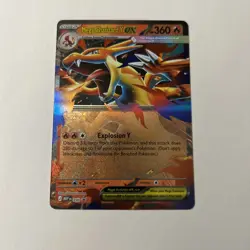 Pokemon Mega Charizard Y ex 030 Mega Evolution Holo Black Star Promo Near Mint - Image 1