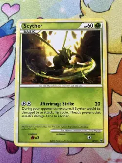Scyther - 36/90 - Uncommon LP HGSS - Undaunted Pokemon 2B3 - Image 1