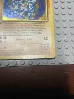 Pokemon TCG Machamp Base Set 8/102 First Edition - Image 3